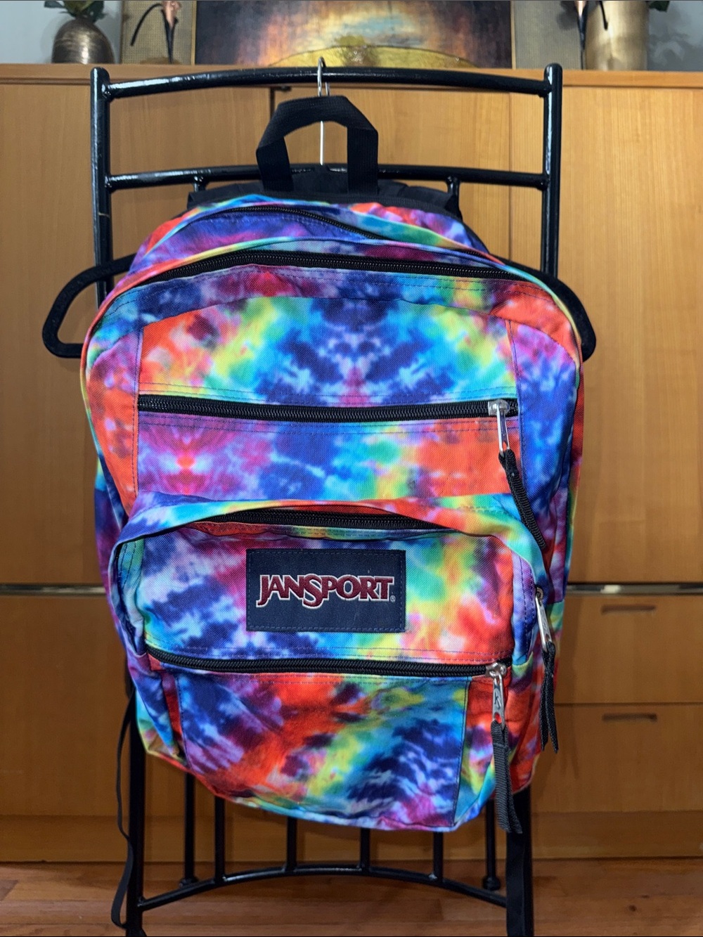 Jansport Rainbow Tie-Dye Backpack XL